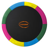 Trampolines & Accessories: Kahuna 10ft Replacement Trampoline Safety Pad Cover and Jumping Spring Mat - Rainbow