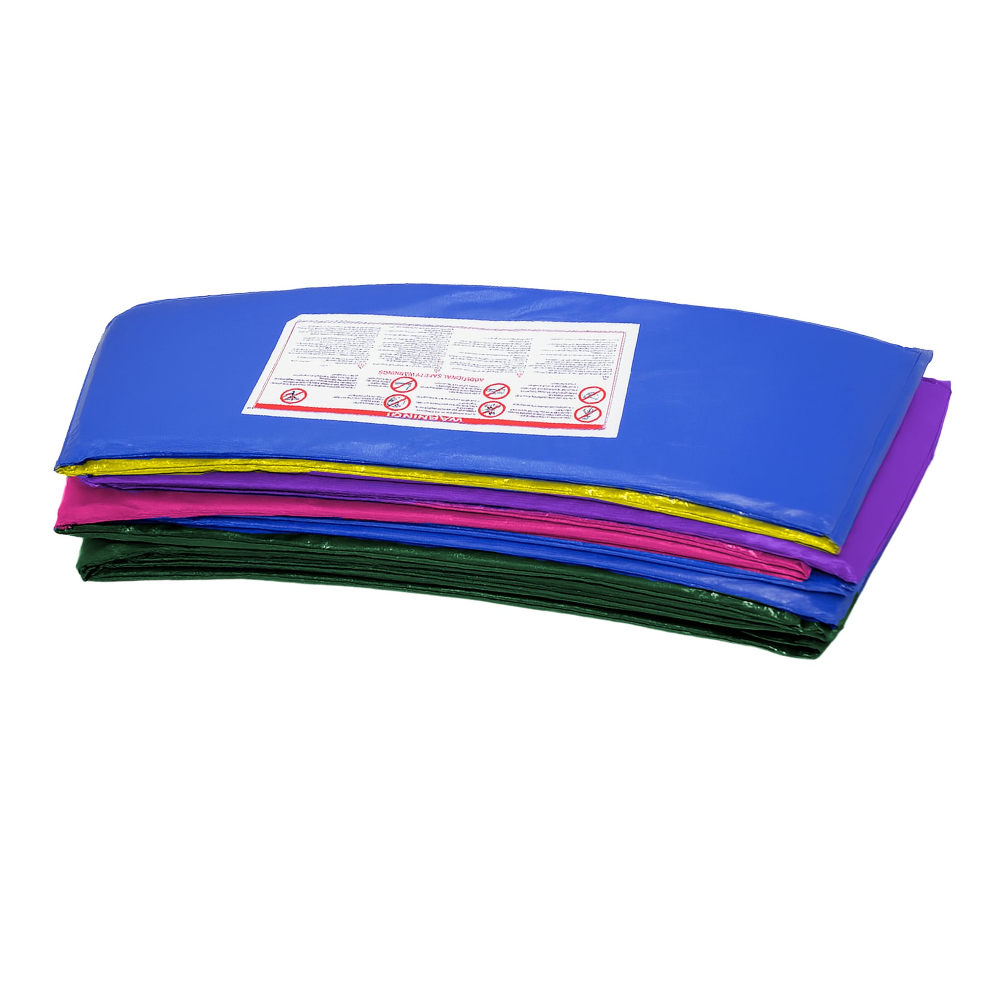 Trampolines & Accessories: Kahuna 10ft Replacement Trampoline Safety Pad Cover and Jumping Spring Mat - Rainbow