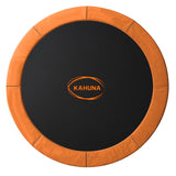 Kahuna 14ft Replacement Trampoline Safety Pad Cover and Jumping Spring Mat - Orange