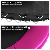 Trampolines & Accessories: Kahuna 16ft Replacement Trampoline Safety Pad Cover and Jumping Spring Mat - Pink