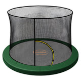Trampolines & Accessories: Kahuna 12ft Trampoline Pad and Net - Green