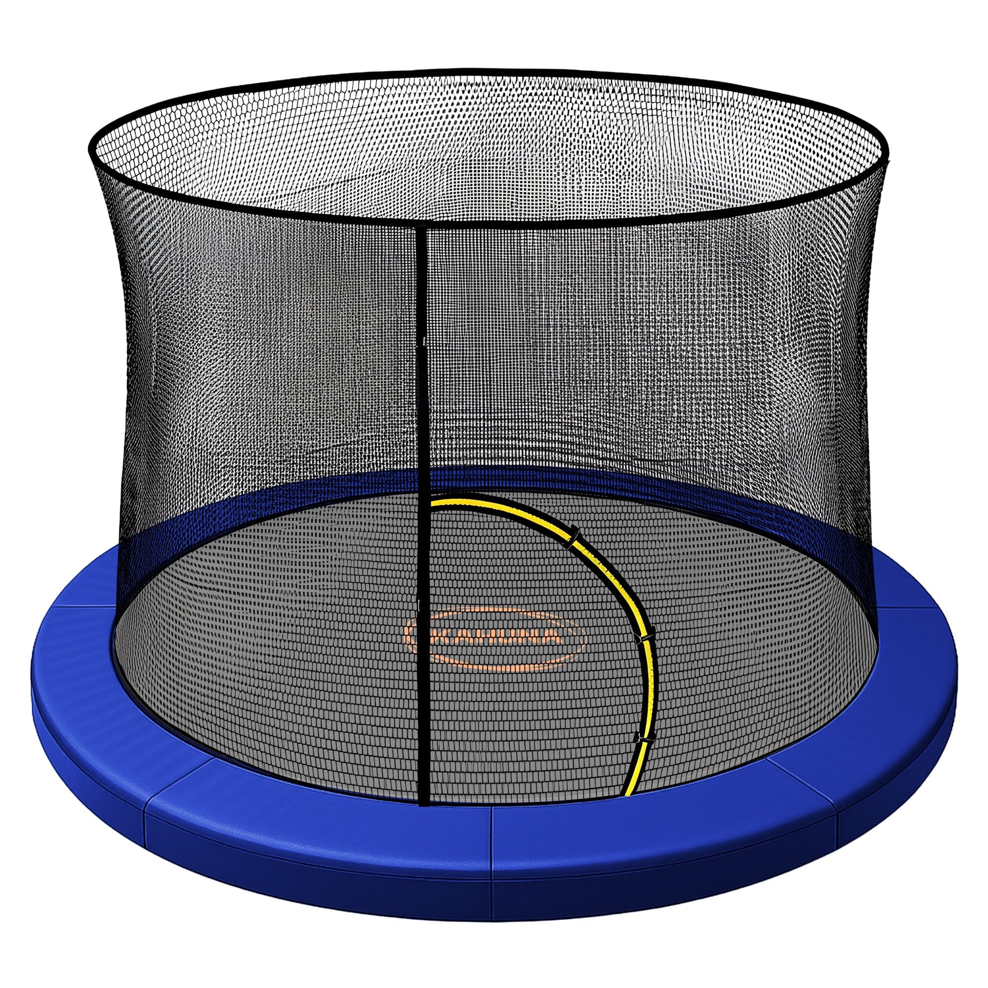 Kahuna 14ft Trampoline Pad and Net - Blue