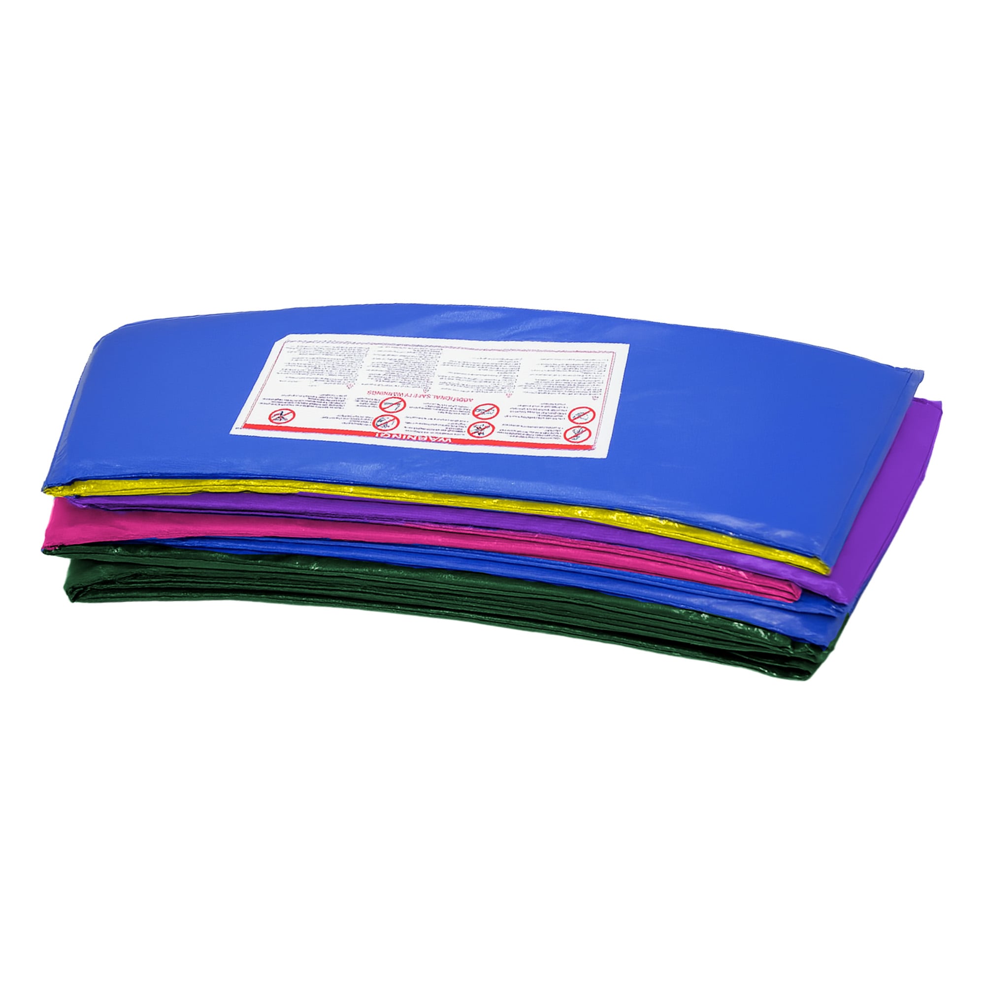 Kahuna 14ft Trampoline Pad and Net - Rainbow