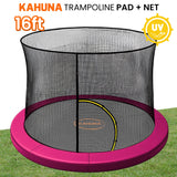 Trampolines & Accessories: Kahuna 16ft Trampoline Pad and Net - Pink