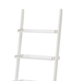 Bookcases & Shelves: Sarantino Aster 5-Tier Ladder Shelf in White