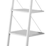 Bookcases & Shelves: Sarantino Amelia 5-Tier Ladder Shelf in White