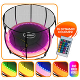 Trampolines & Accessories: Kahuna LED Kit Suits 12ft Trampolines Multi-Colour Smart Motion Sensor Lighting with 16 colours