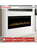 Dimplex 50-inch Linear Fireplace Driftwood and River Rock Accessory Package
