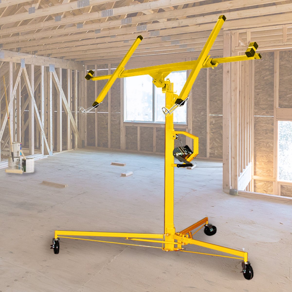 Lifts & Hoists: Kartrite 11ft Plaster Drywall Board Sheet Panel Hoist Lifter