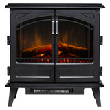 Electric Heaters: Dimplex Leckford Optiflame Electric Fire Stove - 2kW