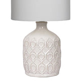 Table Lamps: Sarantino Ceramic Table Lamp In Cream