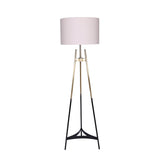 Shower Heads & Screens: Sarantino Metal Tripod Electric Floor Lamp Gradient Finish