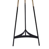 Shower Heads & Screens: Sarantino Metal Tripod Electric Floor Lamp Gradient Finish
