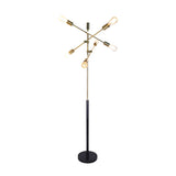 Night Lights & Ambient Lighting: Sarantino 6-Light Metal Sputnik Floor Lamp