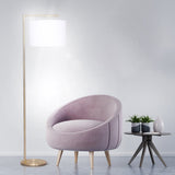 Night Lights & Ambient Lighting: Sarantino 90-Degree Modern Arc Floor Lamp