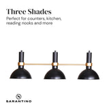 Night Lights & Ambient Lighting: Sarantino 3-Light Hanging Pendant Lamp