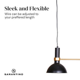 Night Lights & Ambient Lighting: Sarantino 3-Light Hanging Pendant Lamp