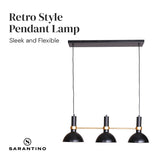 Night Lights & Ambient Lighting: Sarantino 3-Light Hanging Pendant Lamp