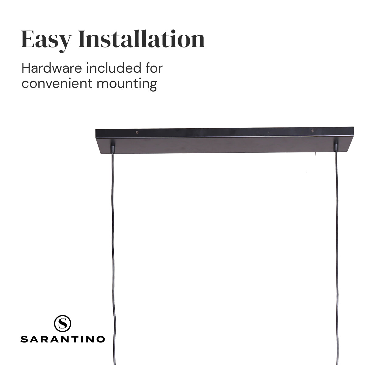 Night Lights & Ambient Lighting: Sarantino 3-Light Hanging Pendant Lamp