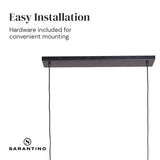Night Lights & Ambient Lighting: Sarantino 3-Light Hanging Pendant Lamp