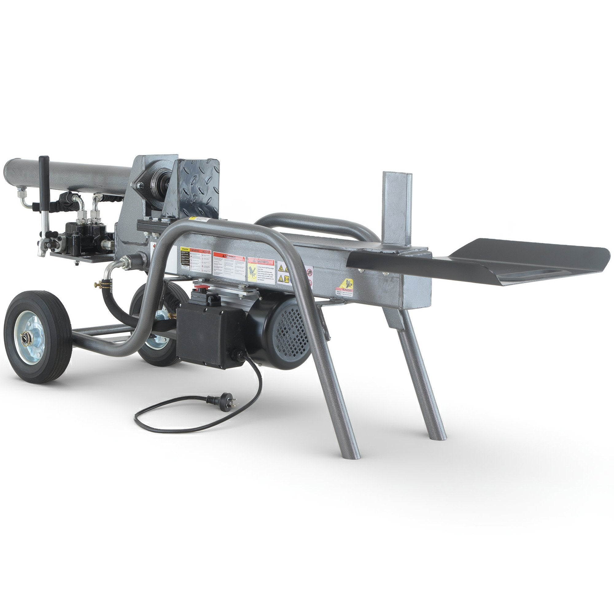 Outdoor Power Equipment: Yukon 12 Tonne Electric Hydraulic Log Splitter Heavy-Duty Firewood Splitter