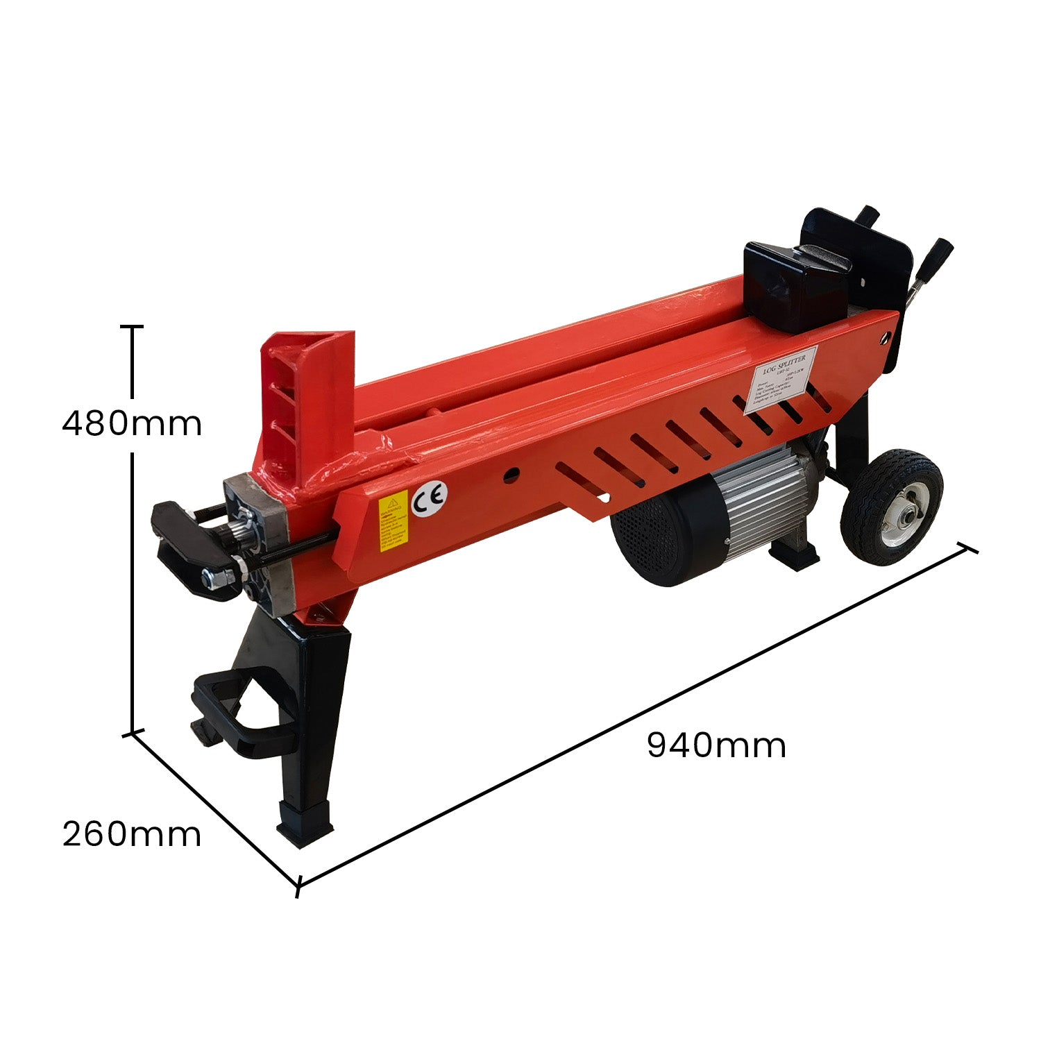 Outdoor Power Equipment: Yukon 8 Ton 2.2kw Heavy-duty Electric Hydraulic Log Splitter