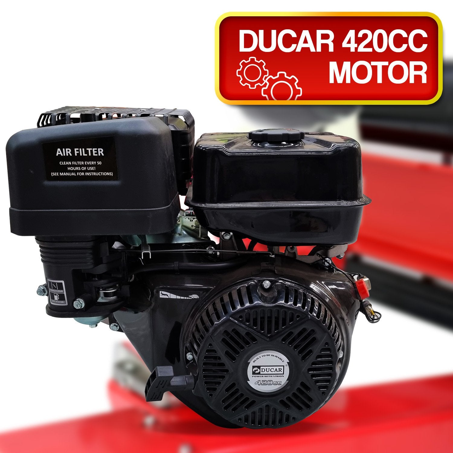 Outdoor Power Equipment: Yukon 60 Ton 420cc Hydraulic Log Splitter Petrol Engine Wood Firewood Cutter