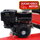 Outdoor Power Equipment: Yukon 60 Ton 420cc Hydraulic Log Splitter Petrol Engine Wood Firewood Cutter