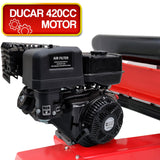 Outdoor Power Equipment: Yukon 60 Ton 420cc Hydraulic Log Splitter Petrol Engine Wood Firewood Cutter