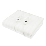 Blankets & Throws: Laura Hill Electric Blanket Queen Size Fitted Underlay Winter Throw - White