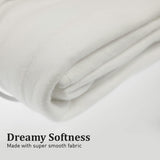Blankets & Throws: Laura Hill Electric Blanket Queen Size Fitted Underlay Winter Throw - White