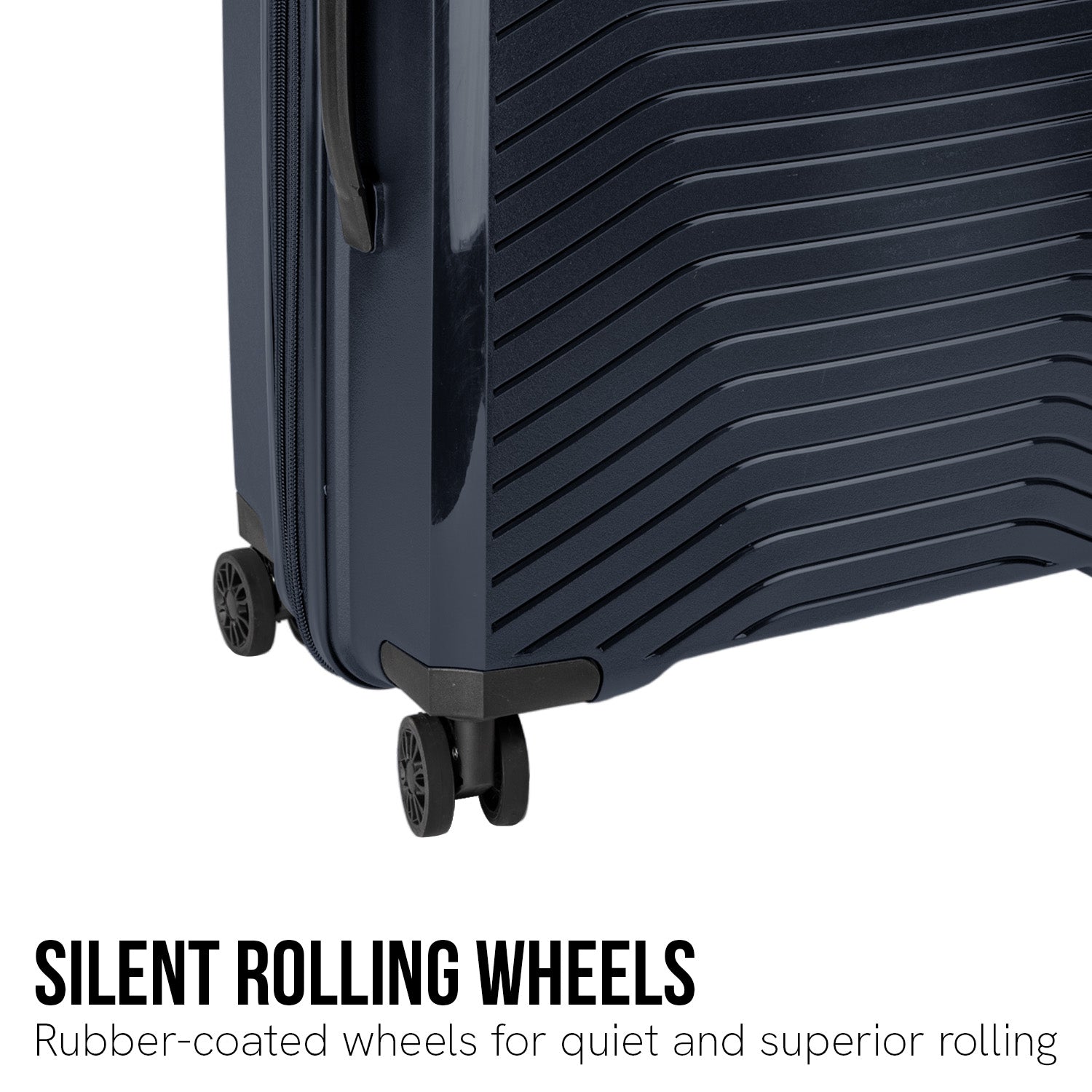 Suitcases: Olympus Astra 20in Lightweight Hard Shell Suitcase - Aegean Blue