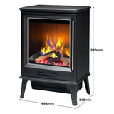 Electric Heaters: Dimplex Laverton Electric Fire Stove - 2kW