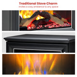 Electric Heaters: Dimplex Laverton Electric Fire Stove - 2kW