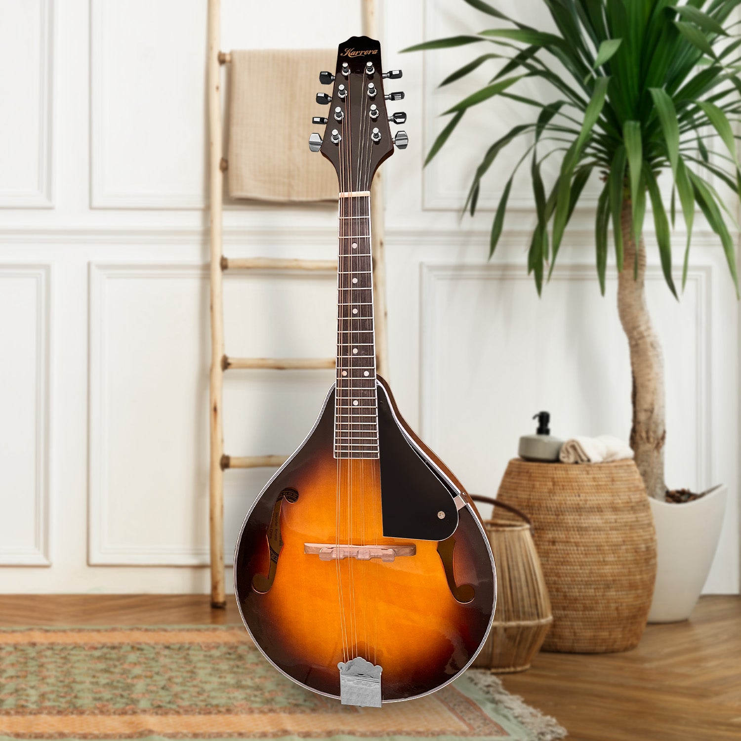 Arm Chairs & Recliners: Karrera Traditional Mandolin - Sunburst