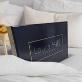 Blankets & Throws: Laura Hill Mink Blanket Queen Size Double-sided Soft Plush Bed Faux Throw Rug 220 X 240cm (pink)