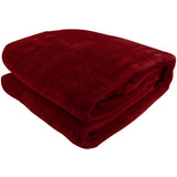 Blankets & Throws: Laura Hill Mink Blanket Double Sided Queen Size Soft Plush Bed Faux Throw Rug 220 X 240cm