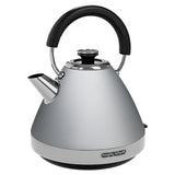 Kettles: Morphy Richards 1.5L Venture Collection Pyramid Kettle in Steel Grey