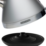 Kettles: Morphy Richards 1.5L Venture Collection Pyramid Kettle in Steel Grey