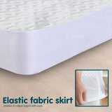 Mattress Protectors: Laura Hill Luxury Cool Max Comfortable Fully Fitted Bed Mattress Protector Queen