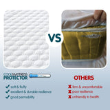 Mattress Protectors: Laura Hill Luxury Cool Max Comfortable Fully Fitted Bed Mattress Protector Queen