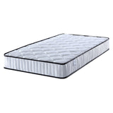 Mattress Toppers: Laura Hill King Single Size Mattress Pocket Spring High Density Foam For Bed