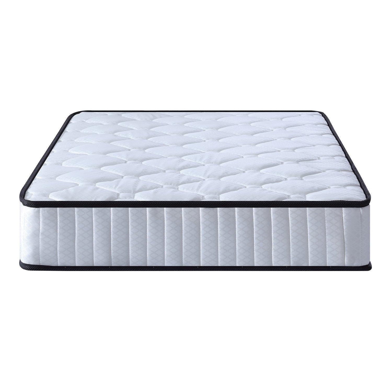 Mattress Toppers: Laura Hill King Single Size Mattress Pocket Spring High Density Foam For Bed