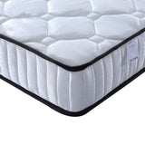 Mattress Toppers: Laura Hill King Single Size Mattress Pocket Spring High Density Foam For Bed