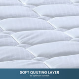 Mattress Toppers: Laura Hill King Single Size Mattress Pocket Spring High Density Foam For Bed
