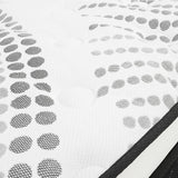 Mattress Toppers: Laura Hill Double Mattress Bed Size Euro Top Topper 5 Zone Spring Foam 32cm