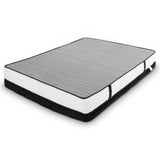 Mattress Toppers: Laura Hill Queen Mattress Bed Size Euro Top 5 Zone Spring Foam 32cm Bedding Pocket
