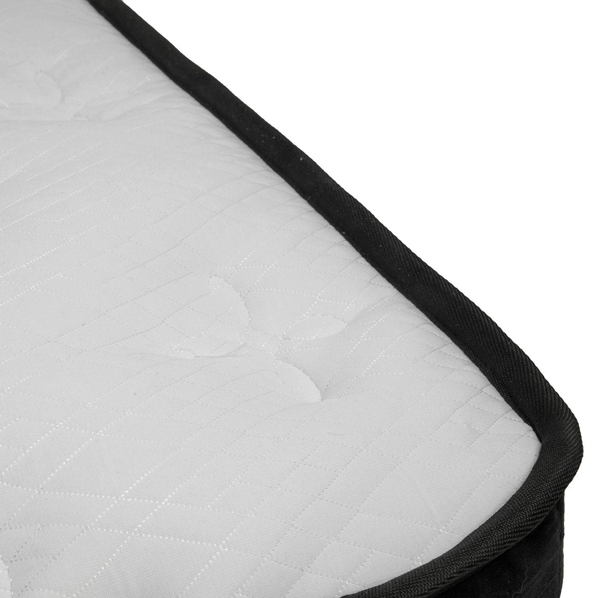 Mattress Toppers: Laura Hill Queen Mattress Bed Size Euro Top 5 Zone Spring Foam 32cm Bedding Pocket