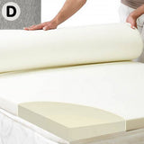 Mattress Toppers: Laura Hill High Density Mattress Foam Topper 7cm - Double