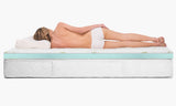 Mattress Toppers: Laura Hill Cool Gel Memory Foam Mattress Topper - King Single